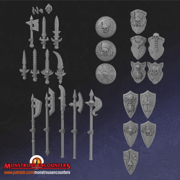 2c157ead17e5bdaad6f5f8e7ac9b950b.jpg Barrow Wights Unit 10x - Monstrous Encounters