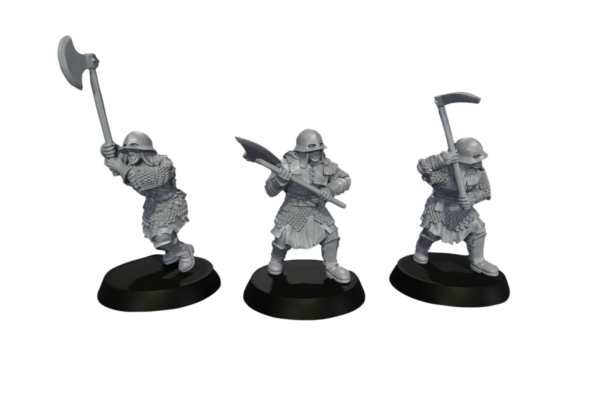 Orc Warriors with 2 Handed Weapon - Zestaw x3