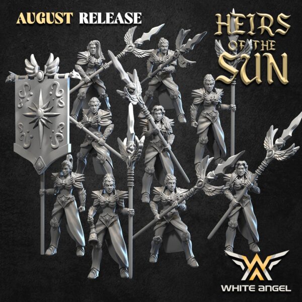 Sisters of Light CMD x10 - White Angel Miniatures