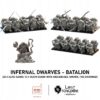 Infernal Dwarves - Batalion -Lost Kingdom -druk 3D