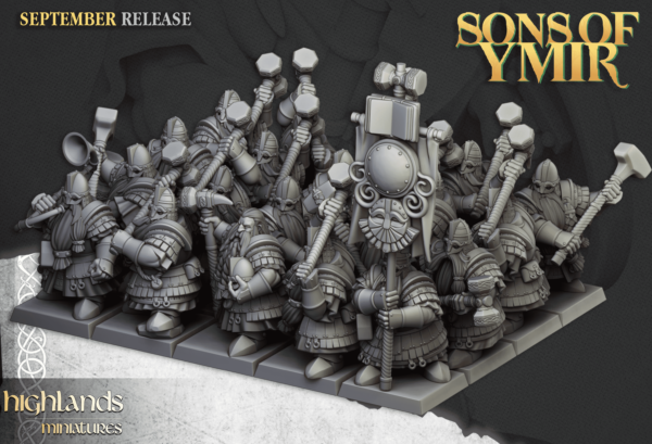 Dwarfs Kingsguard - 7x + 3x CMD