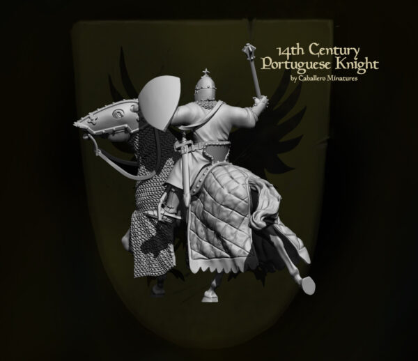 14th Century Portuguese Knight - Caballero Miniatures