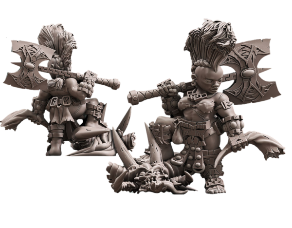 Dwarf Female Berserker