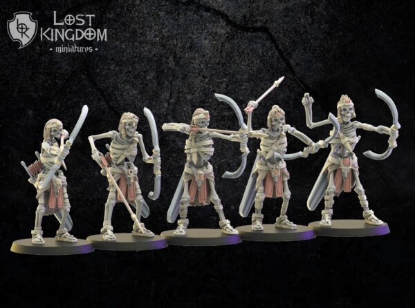 2deaa1fe0b01a56db62b41730fca81ab.jpg Khnum Archers x10 - Lost Kingdom - Minifaktura