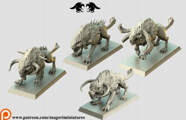 Warhounds - Magori Miniatures - Druk 3D