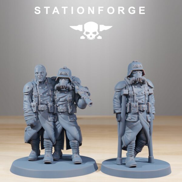 GrimGuard Casualties - Station Forge - Druk 3D