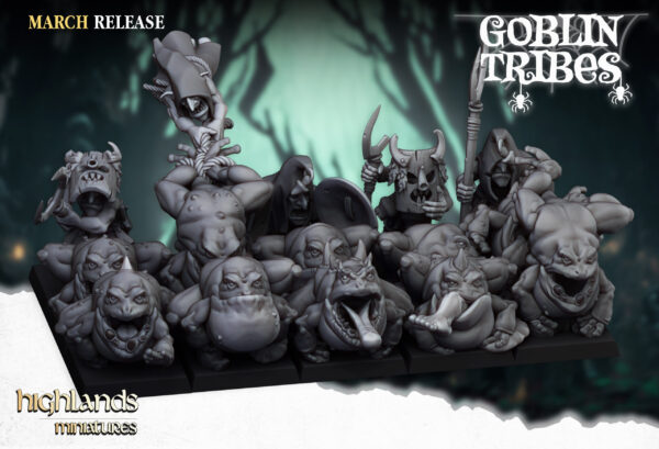 Swamp Goblins Herders and Frogs - 15x