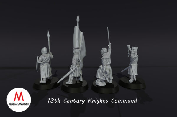 13th Century Knights Command - Rycerze Dowódcy
