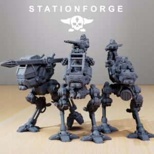 Scavenger Scout Walker - Station Forge - Druk 3D