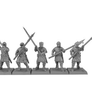 Breton Men-at-arms w/ Polearms & Medium Armor - Monstrous Encounters