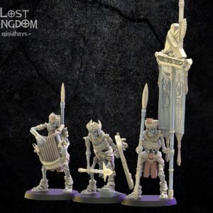 Hurus Spearmen CG - Lost Kingdom - Minifaktura