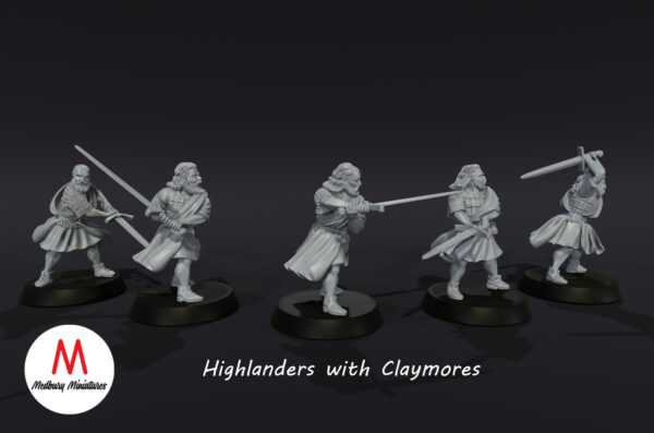 Southern Kingdom Highlanders - Medbury Miniatures