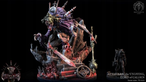 Aethelric the Undying, Lord of Calden - Druk 3D
