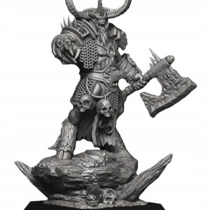 Beastmen Warlord - Raven Twin Miniatures - Druk 3d