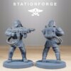 Grimguard Commandos x10 - Station Forge - Druk 3D