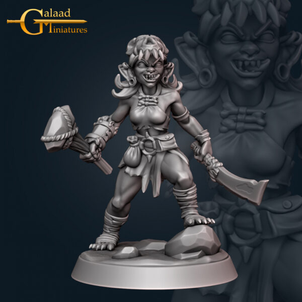 Female Goblin Fighter 02