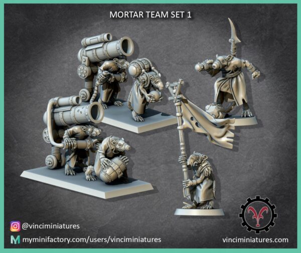 31eff819f7f1a74b68e467688a07b05c.jpg Mortar Team set 1 - Vinciminiatures - Druk 3D