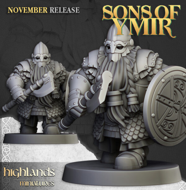 Dwarf Huscarls - 7x + 3x Command