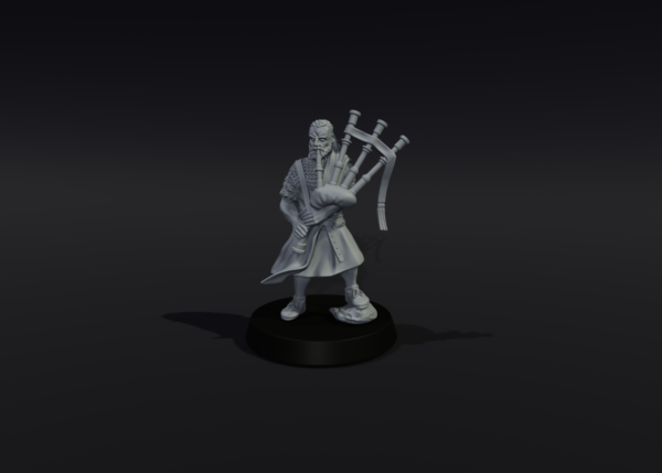 Highlander with Bagpipe - Medbury Miniatures