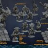 Saurian Warriors Unit x10 - DL Miniatures