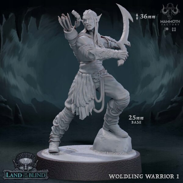 Woldling Warrior #1 - Mammoth Factory - Druk 3D