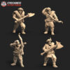 33038d383bd802177e55236f3a9f8959.jpg Kossaks - 8 szt. - Kyoushenko Miniatures - Druk 3D