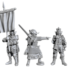 Anglo-Scottish Elfs Command Group on Foot - x1