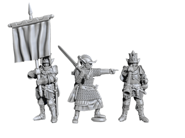Anglo-Scottish Elfs Command Group on Foot - x1