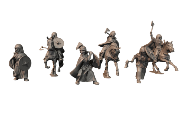 ShieldMaidens with Axes on foot - x3