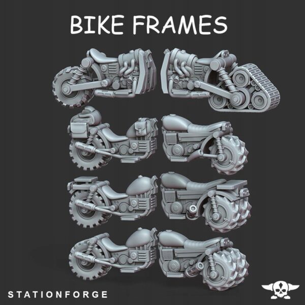 Scavenger Bikers x3 - Station Forge - Druk 3D