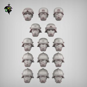 Raumsturmer Heads - 14 szt. - RO - Druk 3D