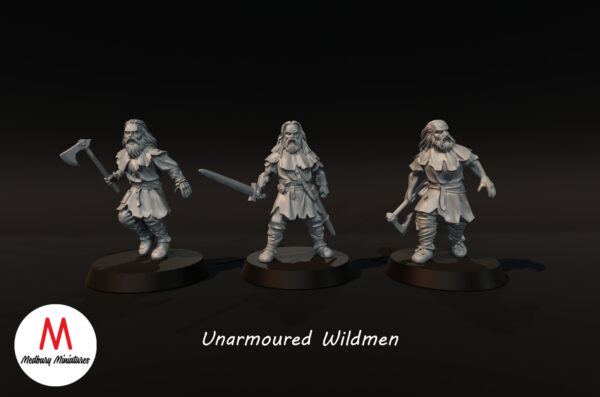Unarmoured Wildmen - 1x
