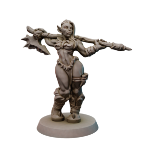 Pinup Female Orc