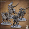 Goldhorn Cervid Riders - x1