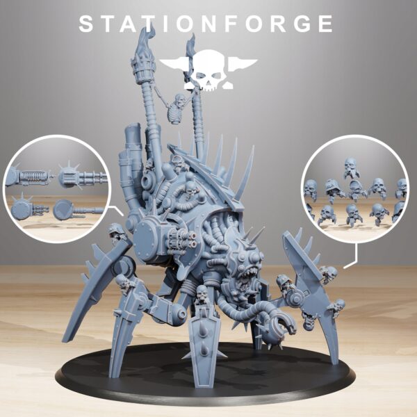 Pythonicus Swarm Spawner - Station Forge - Druk 3D
