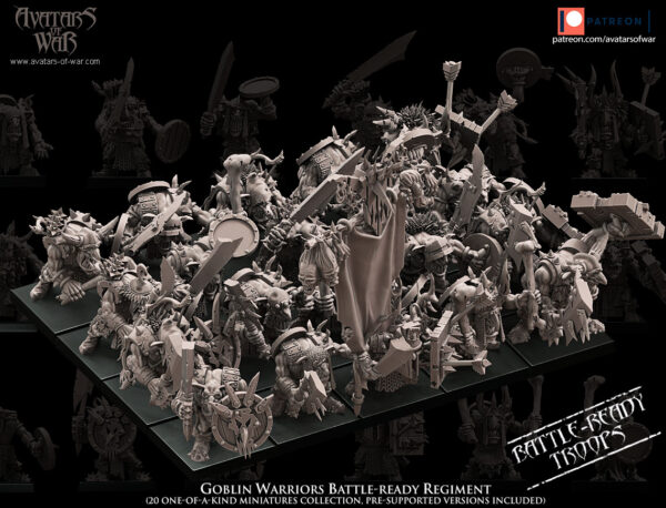 Goblin Warriors - x10