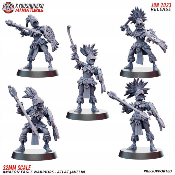 36d2c8f0350ff7ea844f7195db69cb25.jpg Atlat Javelin Amazon Eagle Warrior x5 Minifaktura
