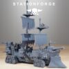 Gobs Pearl Battle Ship 1 - Station Forge - Druk 3D