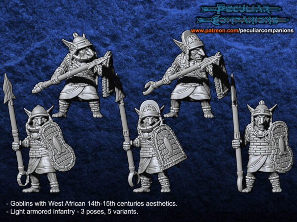 Goblin Light Infantry (Spearmen) - x1