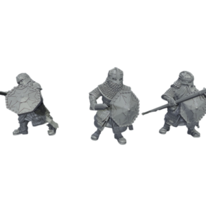 Dwarven Warriors 3 - Krasnoludzy Wojownicy - Medbury Miniatures