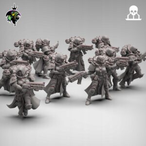 Coven Squad - Reptilian Overlords - Druk 3D
