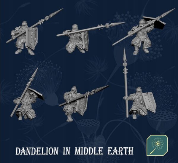 Dwarfs Warriors x 18 - DIME - Minifaktura