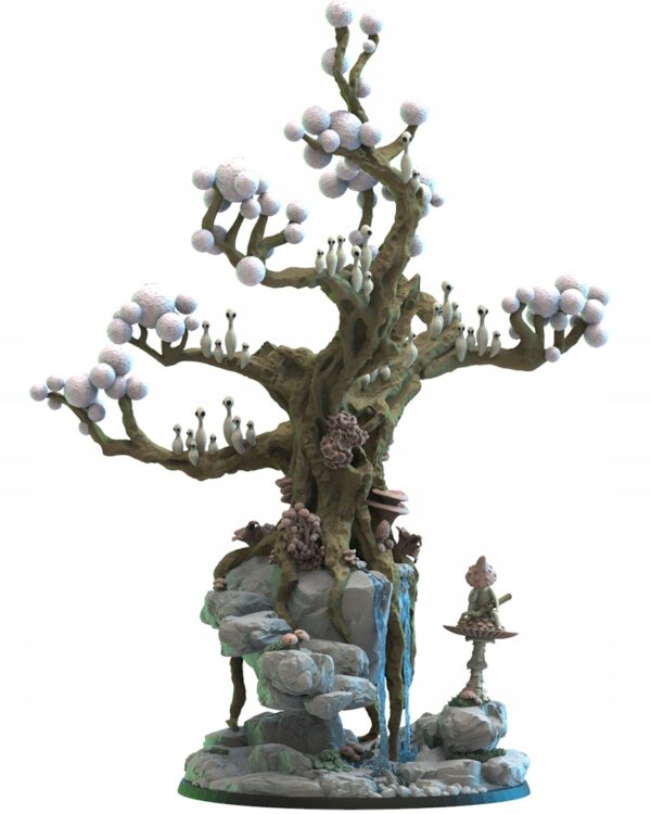Kodama Tree & Guardian - Druk 3D