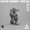 Master Regiment Template HQ Expansion - 8 szt.