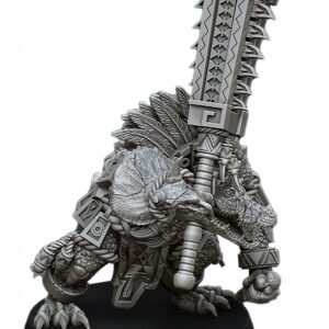 Caiman Ancient - DL Miniatures - Druk 3D