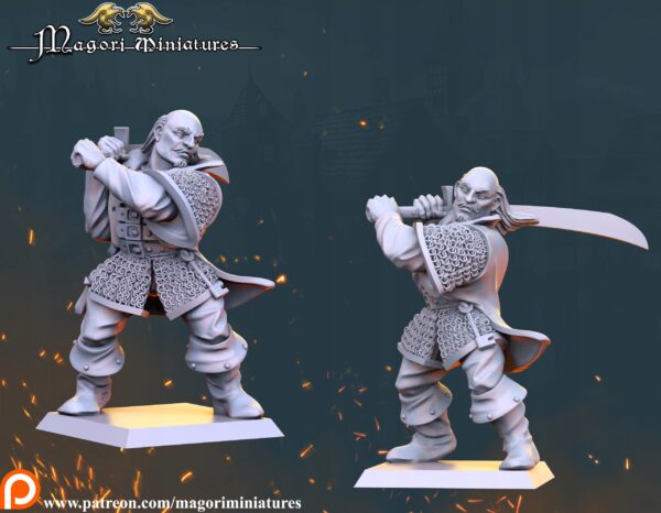 3a02fa17ac2b2db39658687d3698127c.jpg Witch Hunter Team - Magori Miniatures - Druk 3D