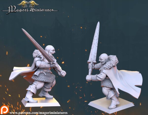 3a7f57f13d7399342b83ef17903df054.jpg Witch Hunter Team - Magori Miniatures - Druk 3D