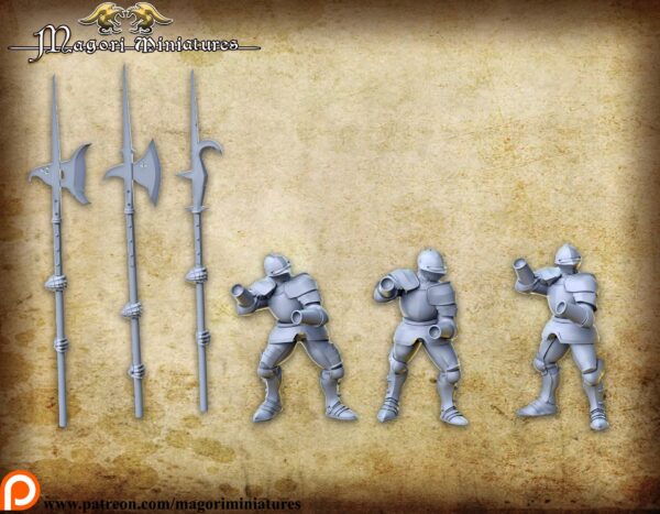 Tlea juggernauts x3 - Magori Miniatures - Druk 3D
