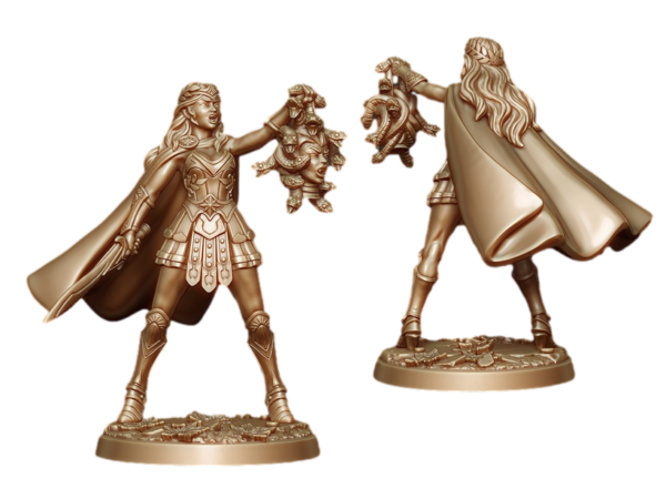 Princess Andromeda with Hydra's Head - Labyrinth Models