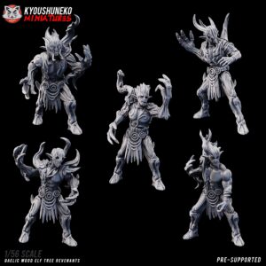 Tree Revenants x5 - Kyoushenko Miniatures
